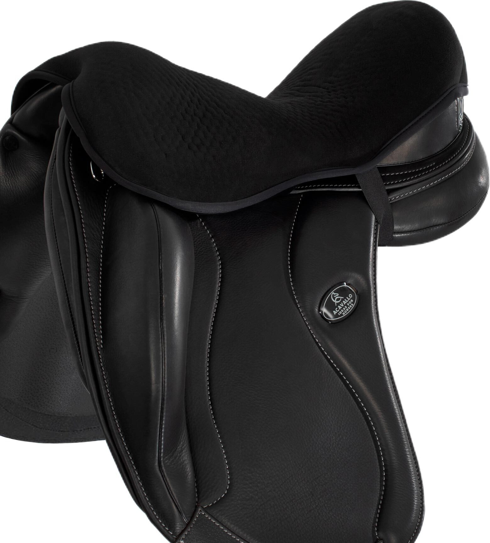 Acavallo Gel Out Seat Saver geelipehmuste 20mm Musta