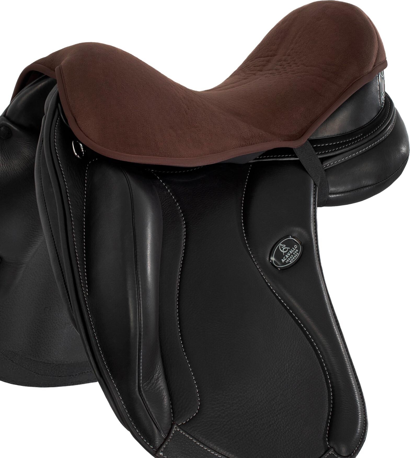 Acavallo Gel Out Seat Saver geelipehmuste 20mm Ruskea