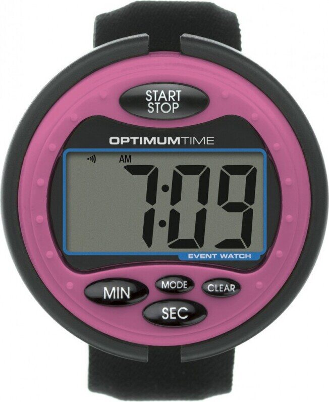 Ekkia Optimum Time kenttäkello Vaaleanpunainen