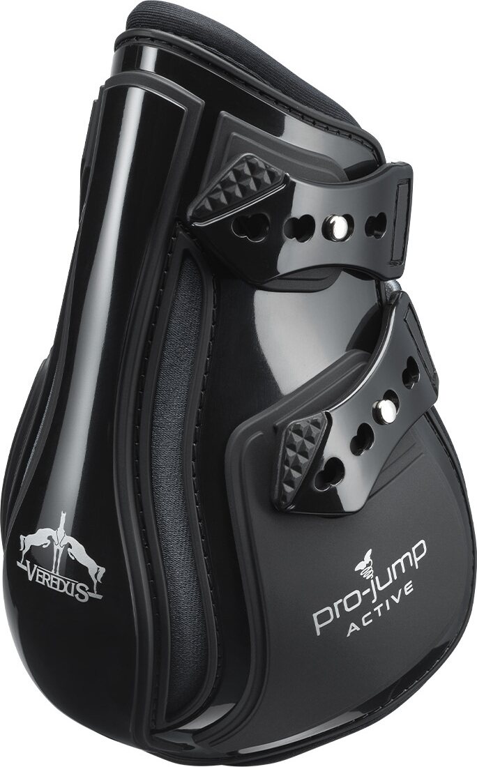 Veredus Active Pro Jump takasuojat Musta