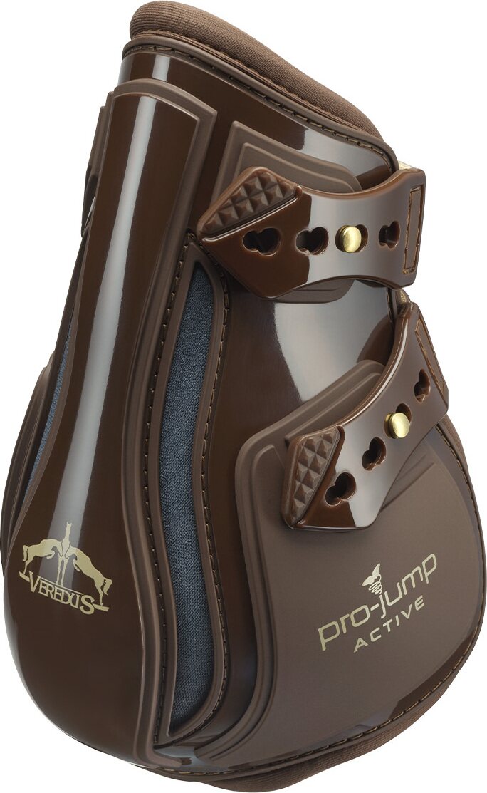 Veredus Active Pro Jump takasuojat Ruskea