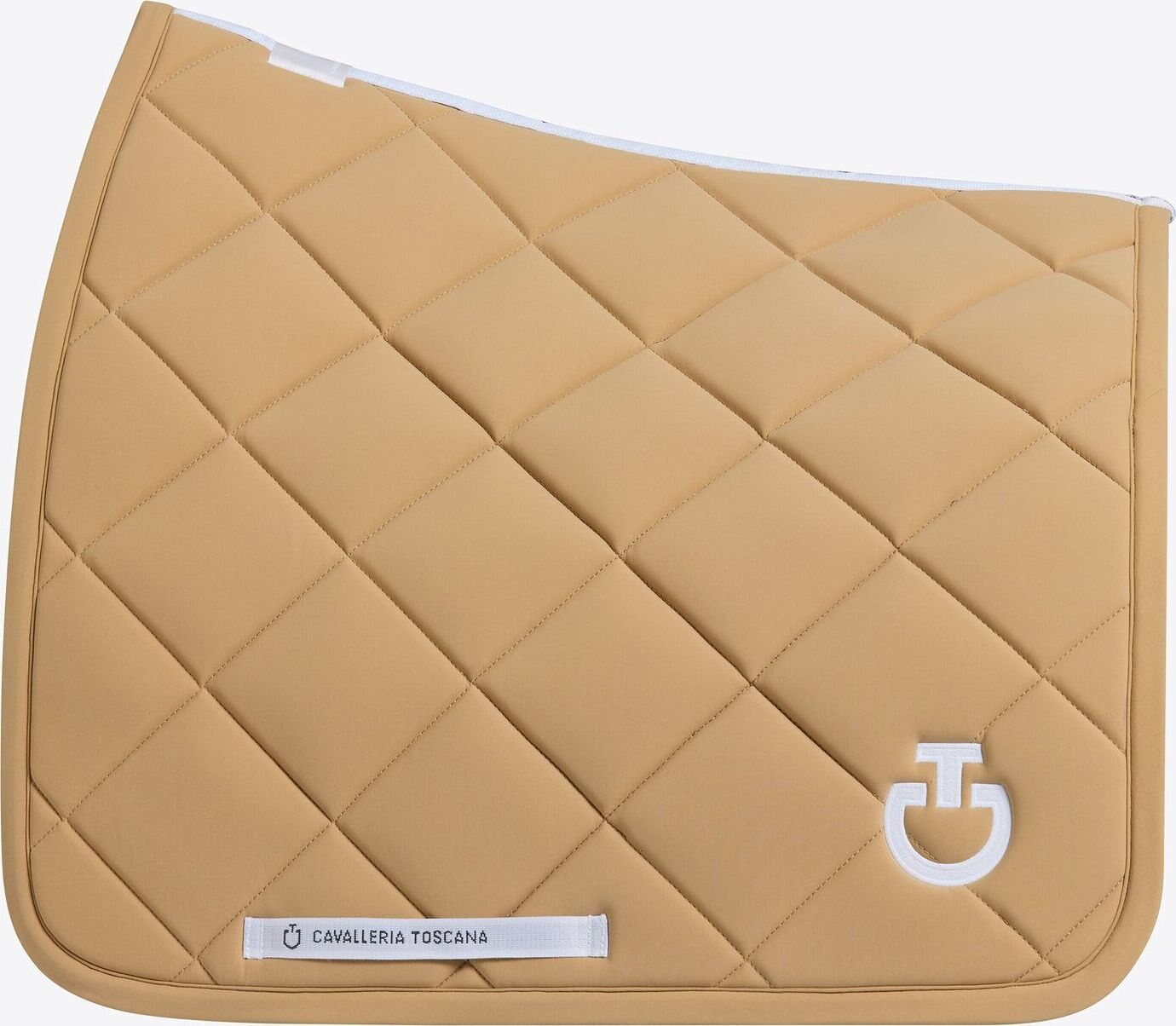 Cavalleria Toscana Diamond Quilted Jersey satulahuopa Tan