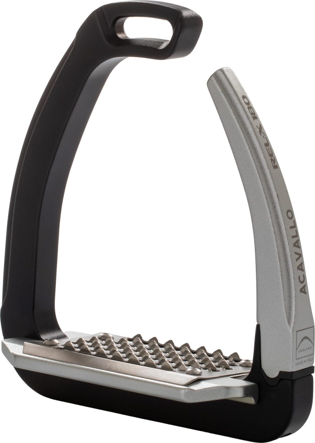 Acavallo REL-X 180 turvajalustimet Musta/Hopea