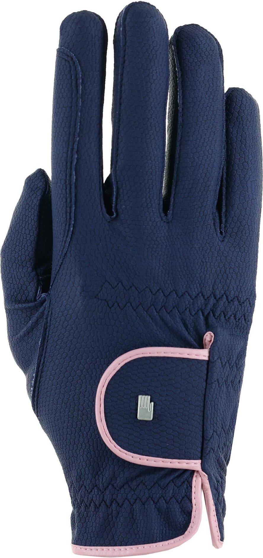 Roeckl Lona ratsastushanskat Sininen/Vaaleanpunainen