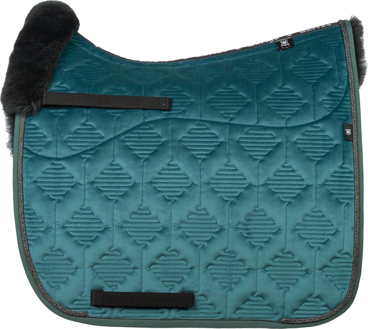 Mattes SS25 Velvet Satulahuopa lampaankarvalla Petrol