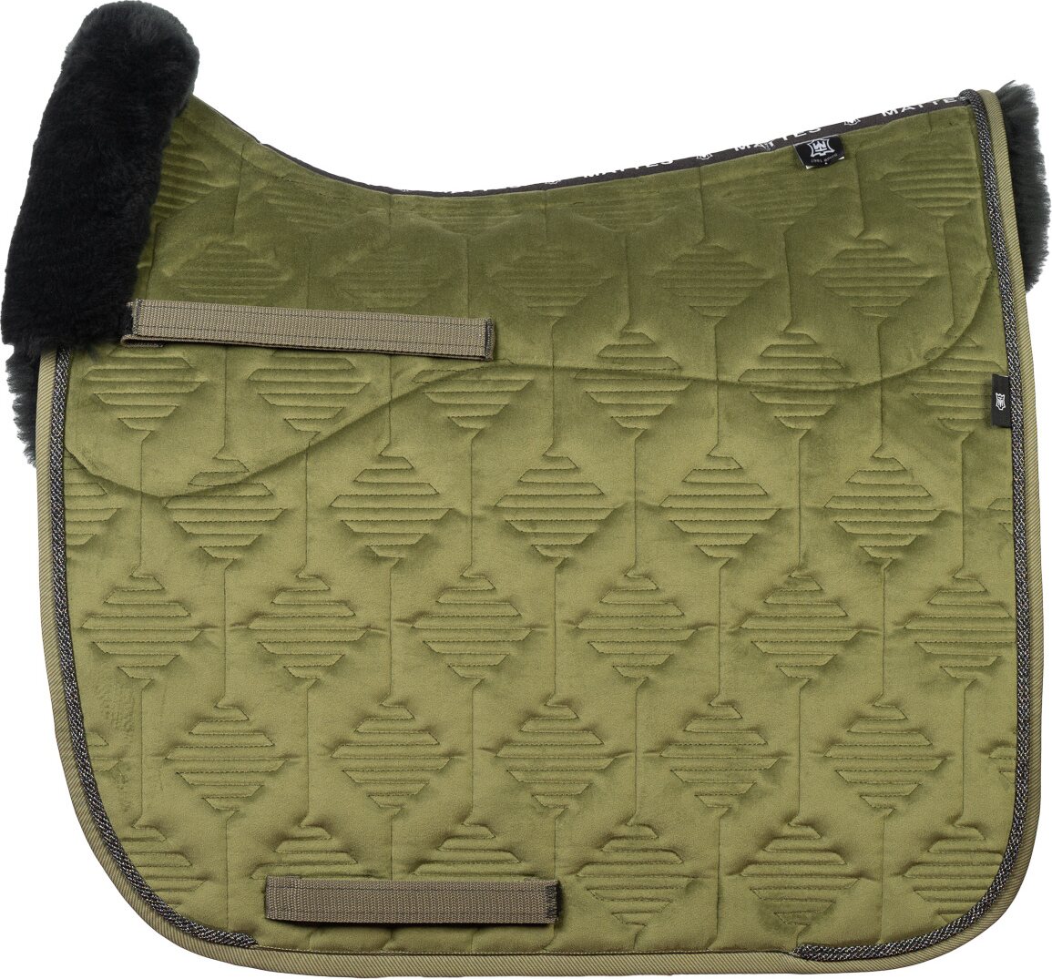 Mattes SS25 Velvet Satulahuopa lampaankarvalla Olive