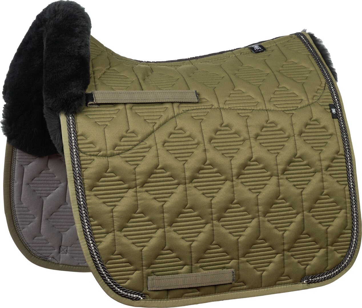 Mattes SS25 Sheen Diamond satulahuopa lampaankarvalla Olive