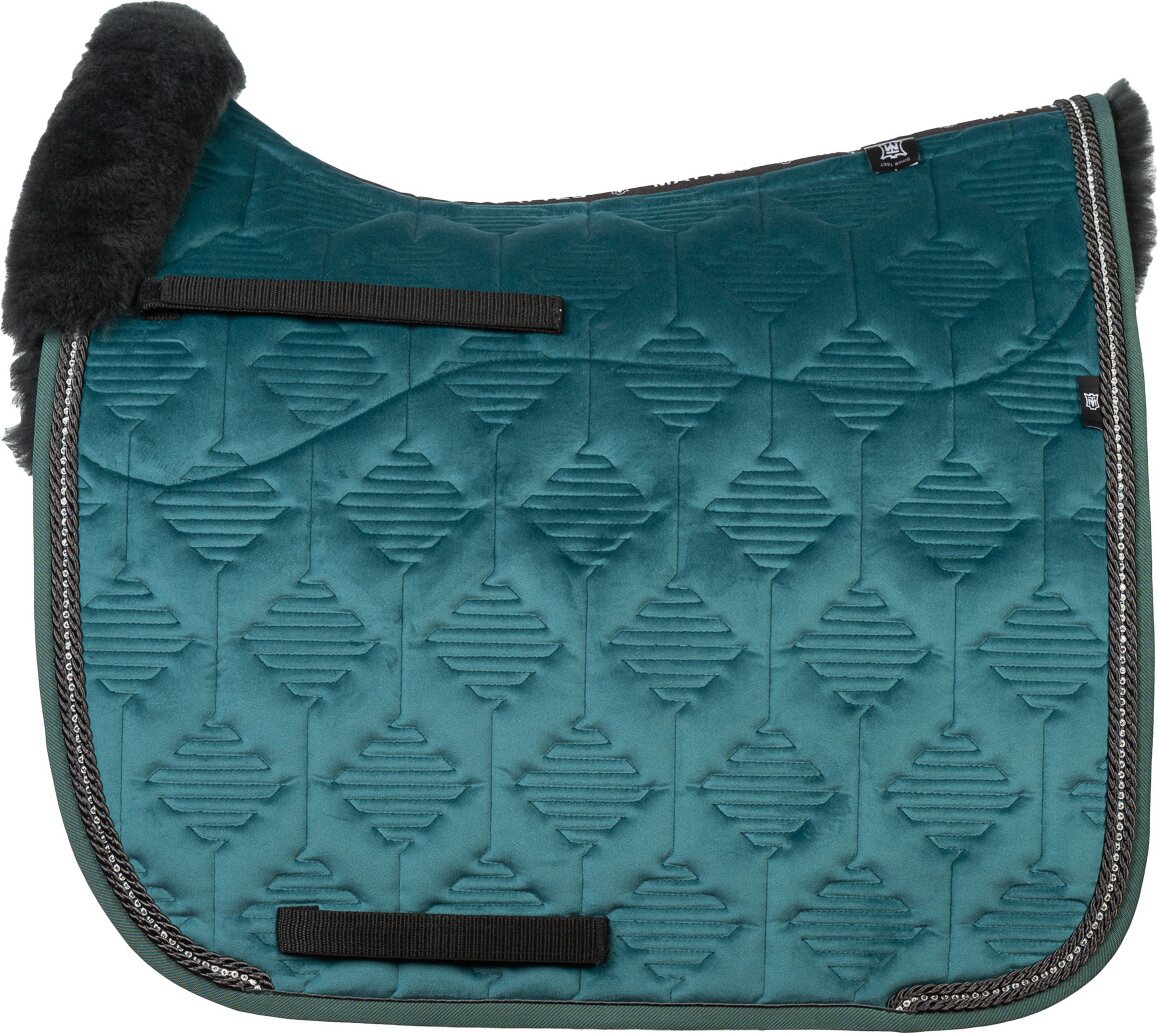 Mattes SS25 Velvet Diamond Satulahuopa lampaankarvalla Petrol