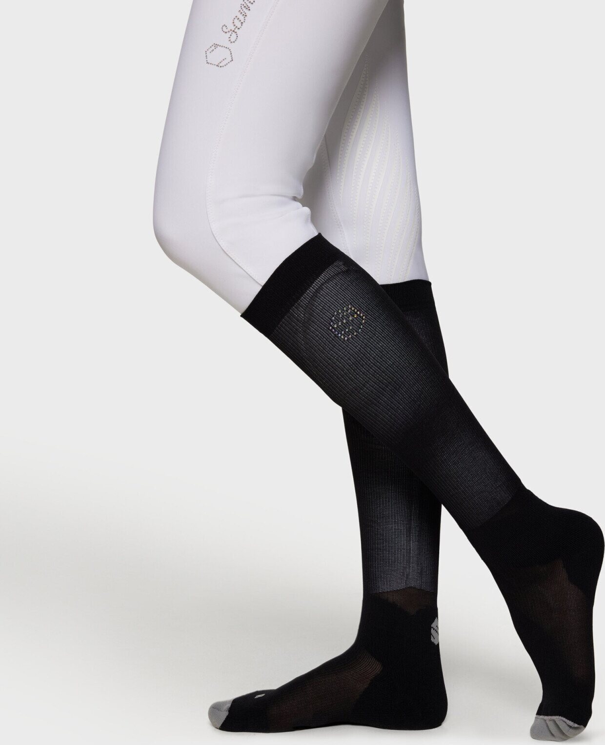 Samshield Balzane Soft ratsastussukat Black Holo