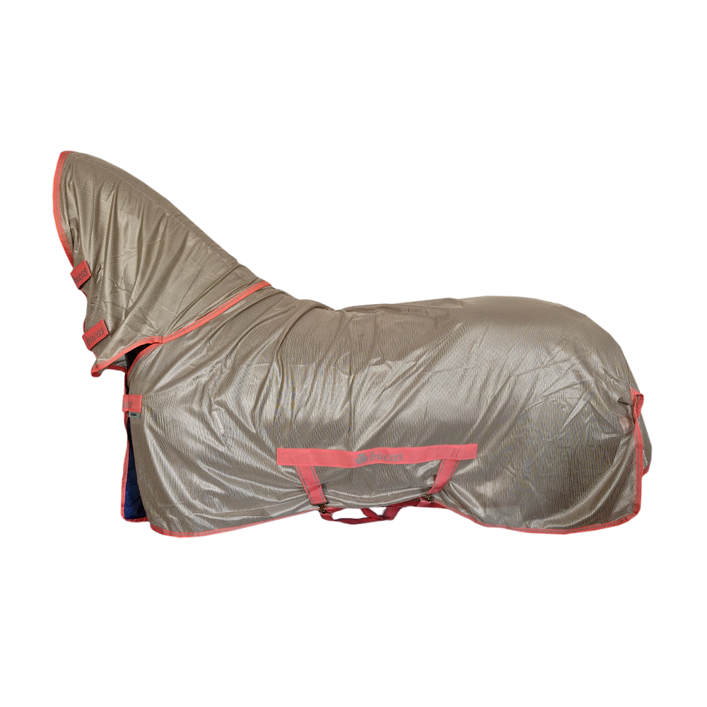 Bucas Freedom Fly Sheet Full Neck hyönteisloimi Hazelnut