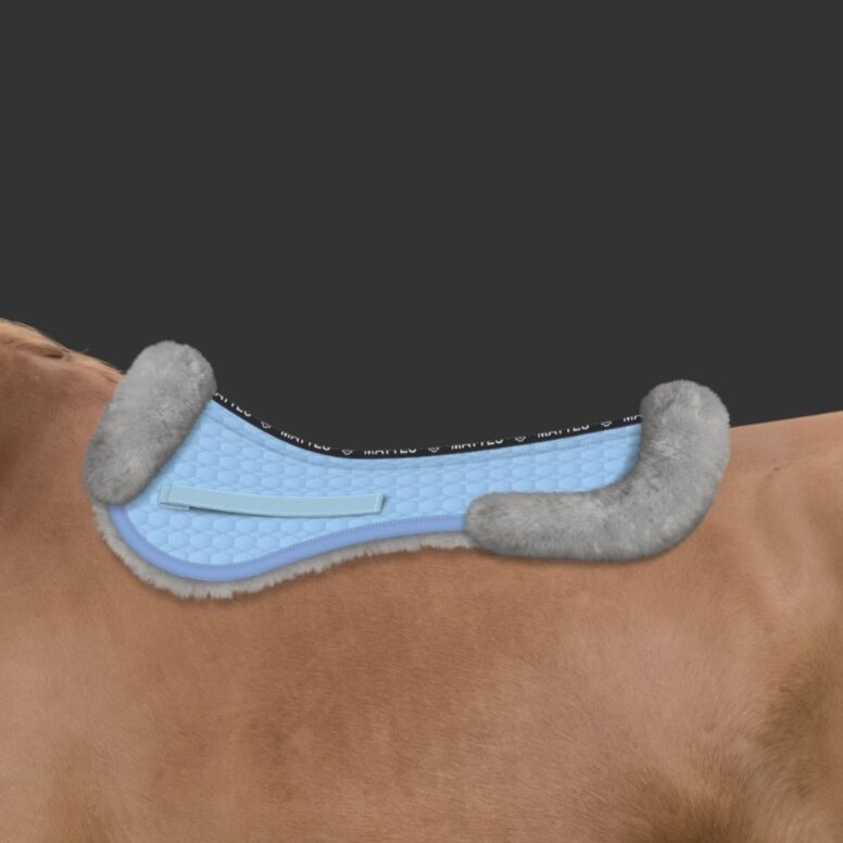 Mattes Ewwa Correction Custom lampaankarvaromaani Vaaleansininen/Harmaa