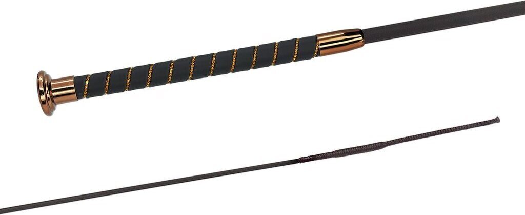 Fleck Silk Touch Crystal Carbon kouluraippa Musta/Ruskea