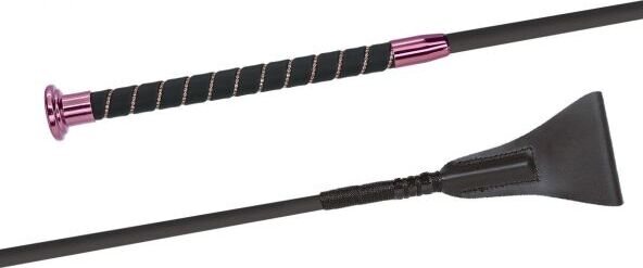 Fleck Silk Touch Crystal Carbon esteraippa Musta/Vaaleanpunainen