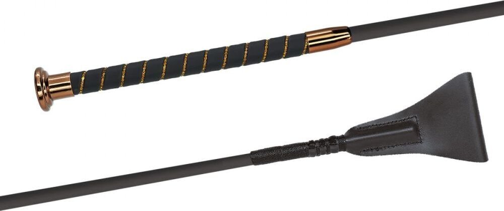 Fleck Silk Touch Crystal Carbon esteraippa Musta/Ruskea