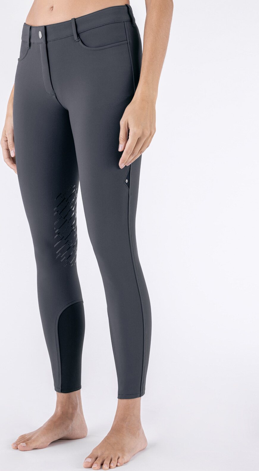 Equiline Cornek kneegrip ratsastushousut Harmaa