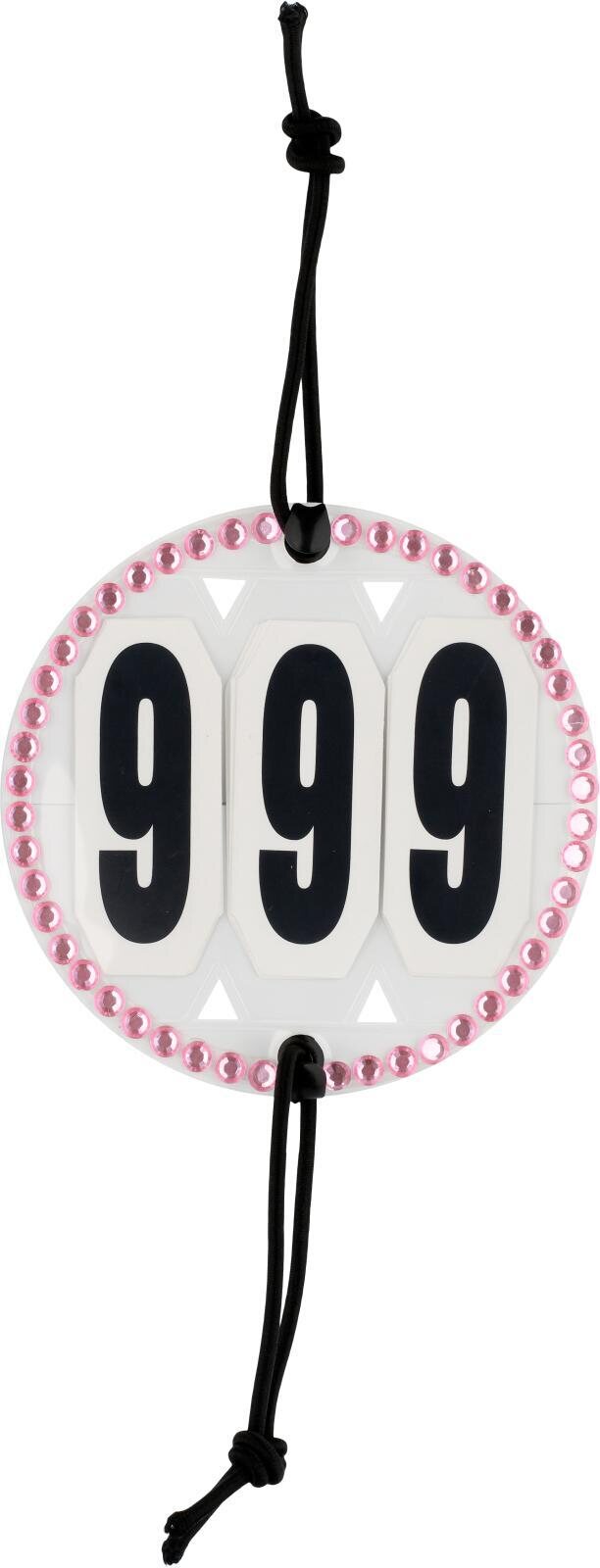 Horse Guard kilpailunumero timanteilla Vaaleanpunainen