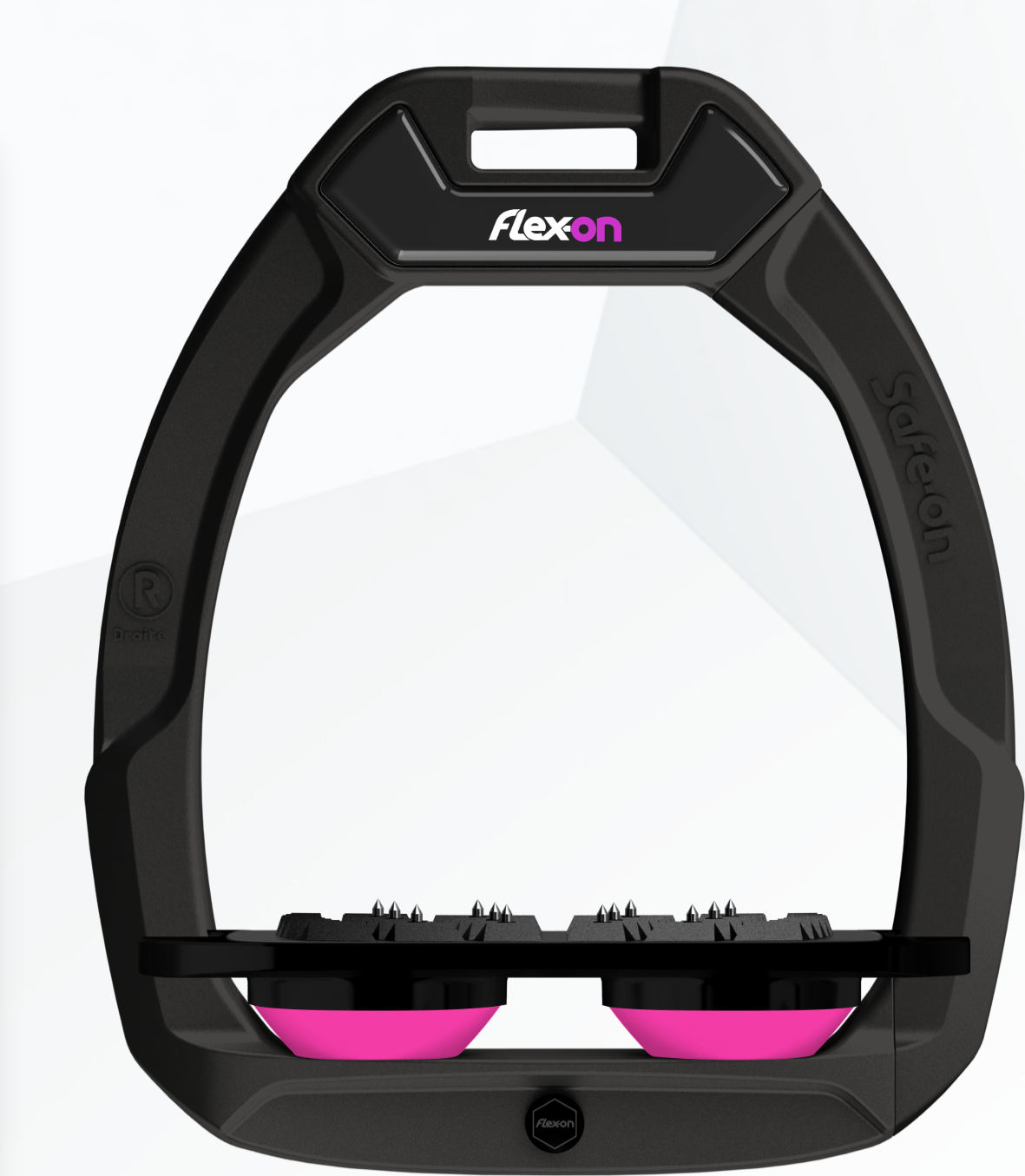 Flex-on Safe On Junior turvajalustimet Musta/Pinkki