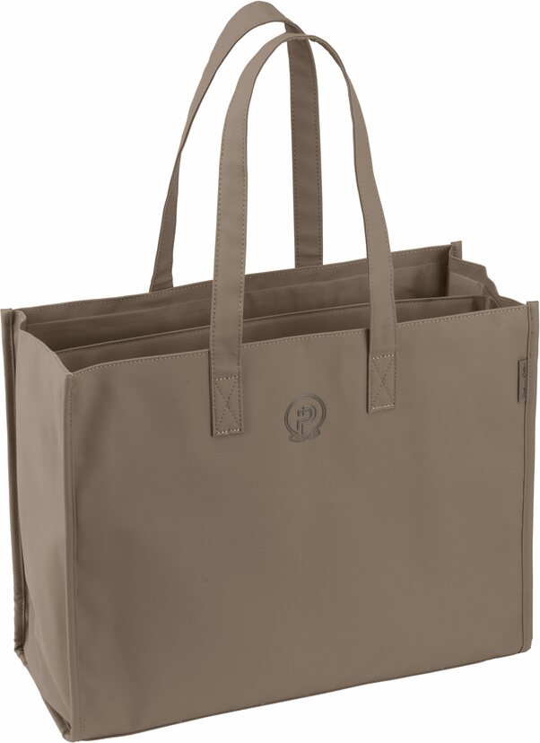 Eskadron Faux Leather shopper laukku Taupe