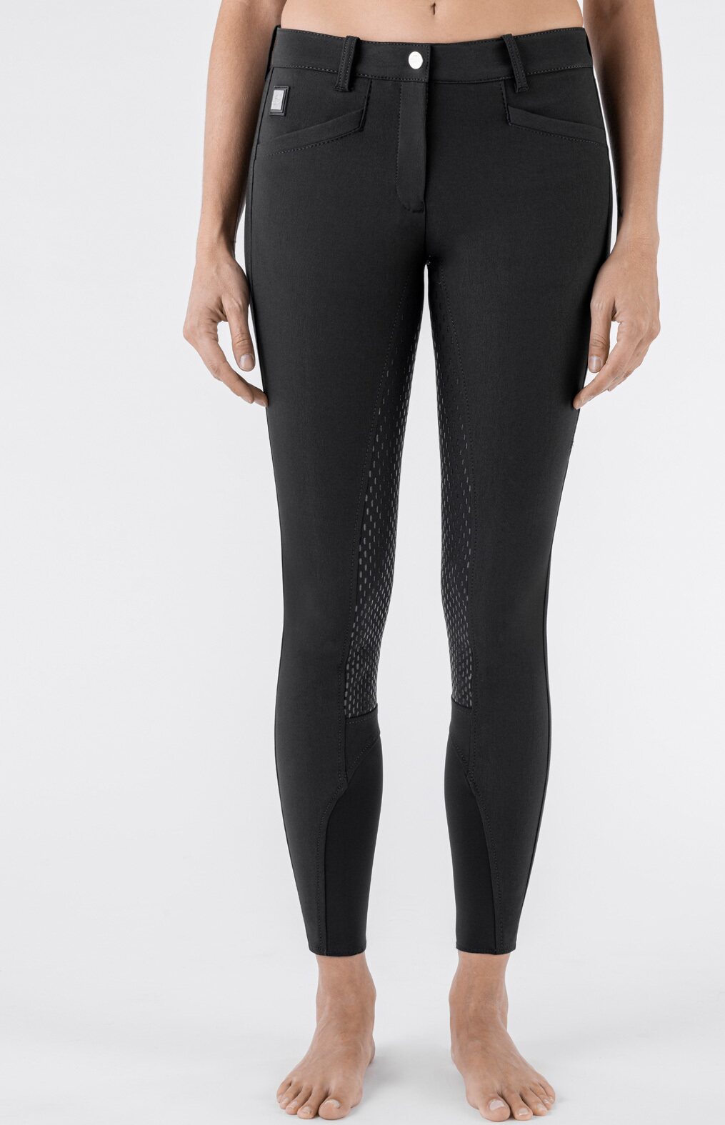 Equiline Cedar FullGrip ratsastushousut Musta