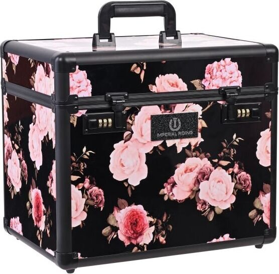 Imperial Riding Grooming box shiny hoitolaatikko Flower