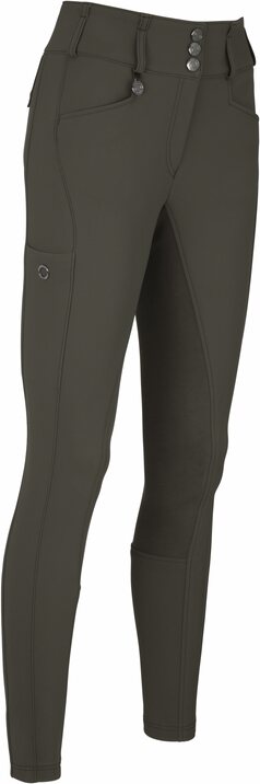 Pikeur New Candela MCCrown ratsastushousut Tummanvihreä