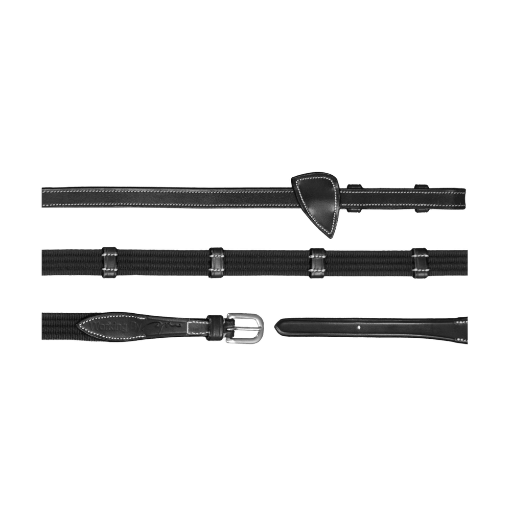 Dy'on Working Collection kangasohjat Musta