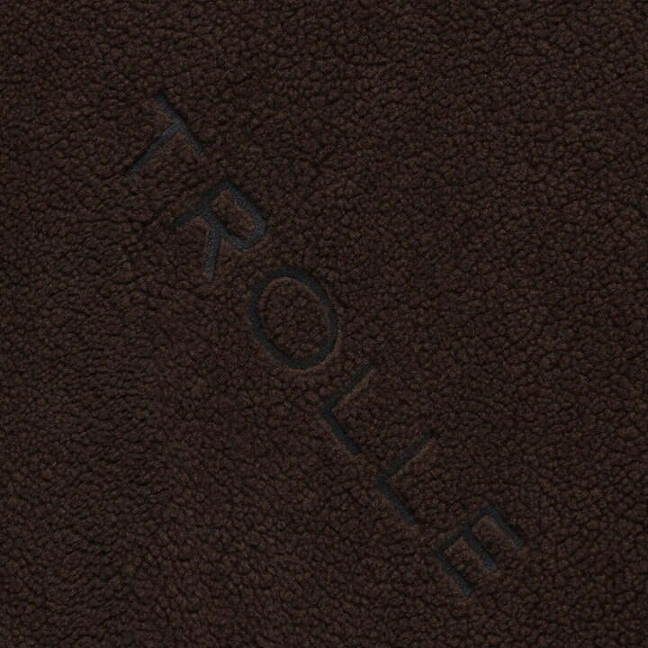 Trolle Projects Sherpa fleeceloimi Tummanruskea