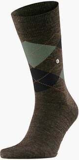 Burlington Melange Edinburgh miesten sukat Green