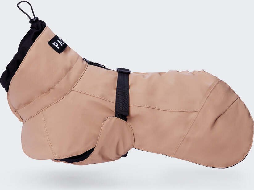 PAIKKA visibility koiran talvitakki villavuorella Taupe