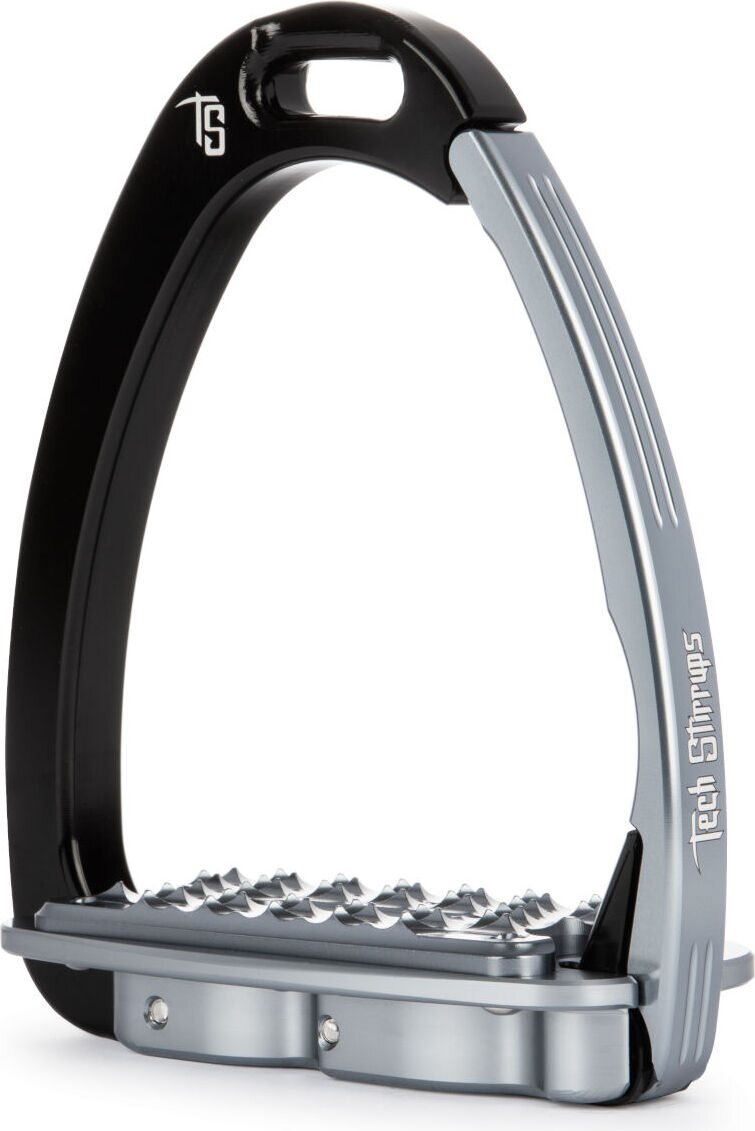 Tech Stirrups Venice Sloped EVO turvajalustimet Musta/Titanium