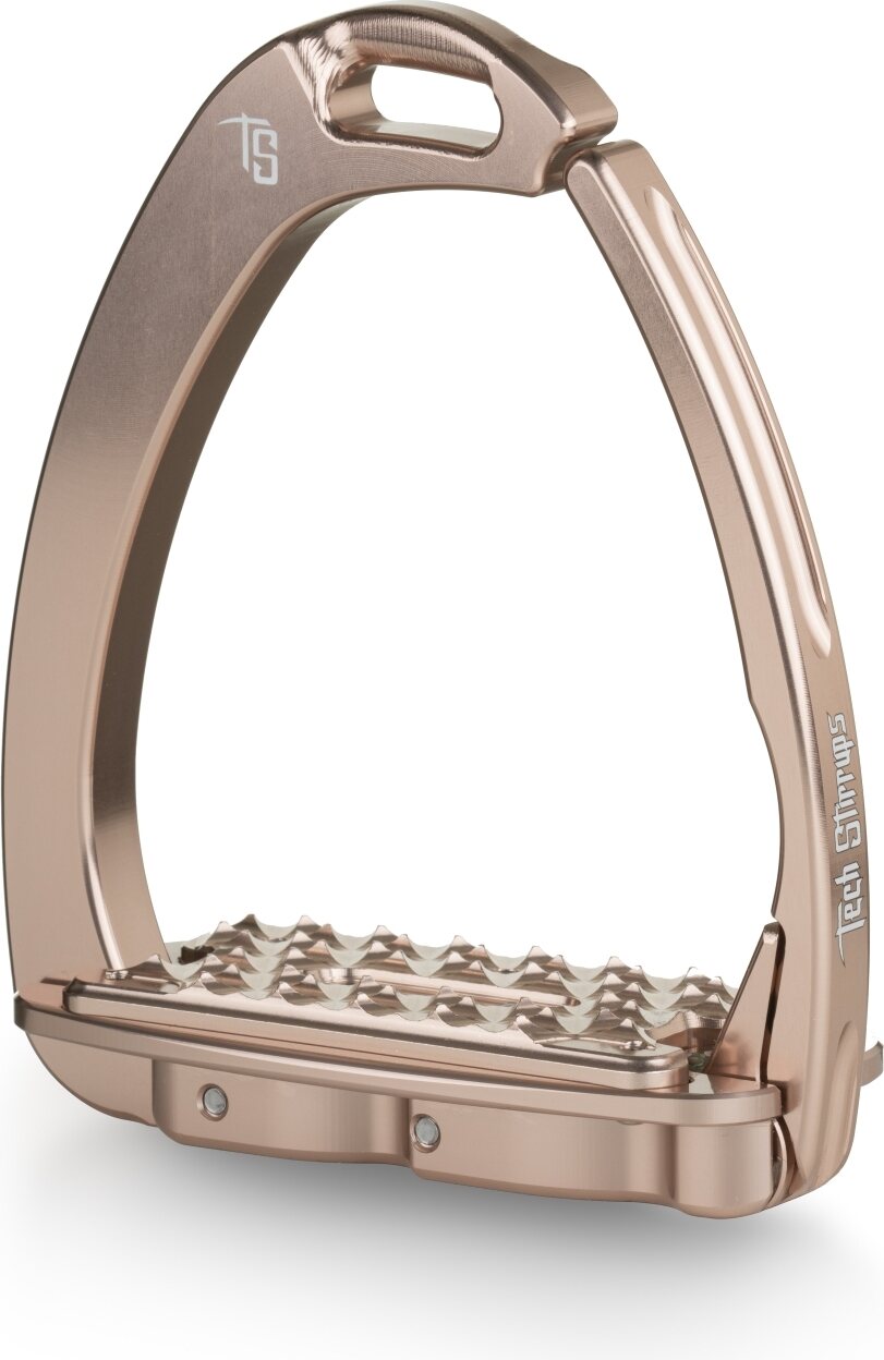 Tech Stirrups Venice Sloped EVO turvajalustimet Rosegold