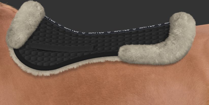 Mattes Ewwa Correction Custom lampaankarvaromaani Platin/musta