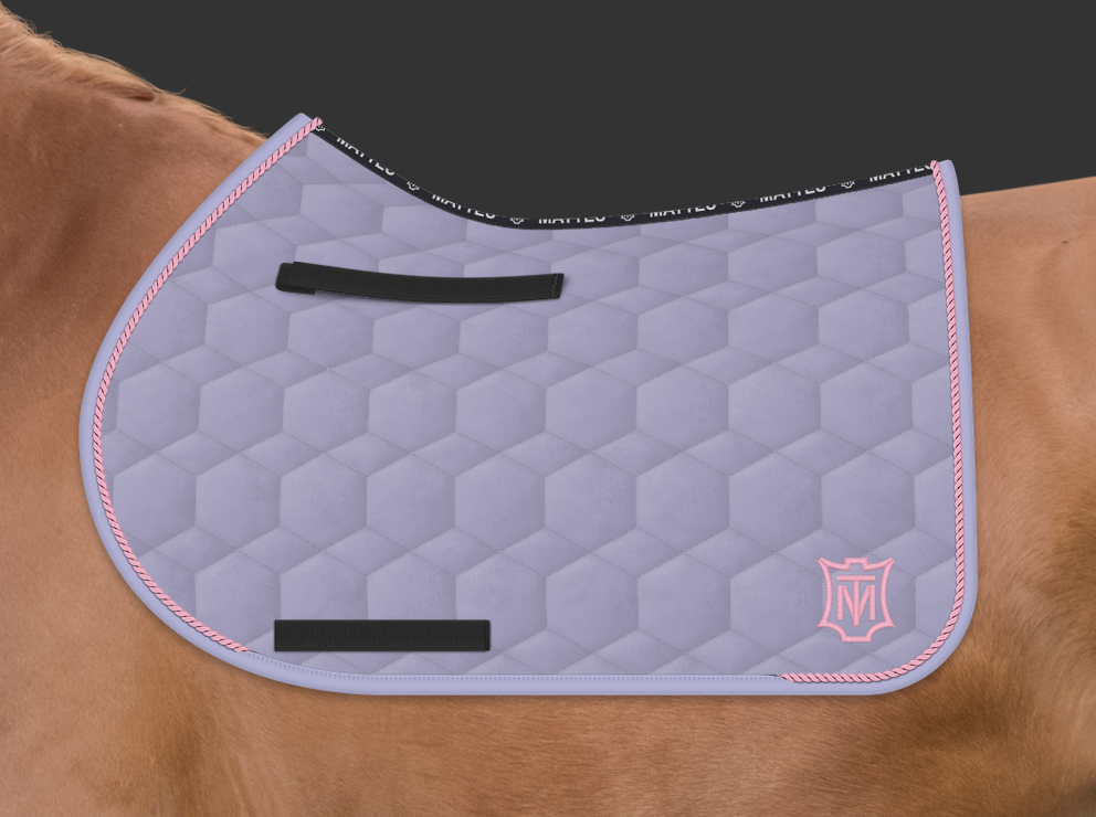 Mattes Velvet Square satulahuopa Fiedler/lilac