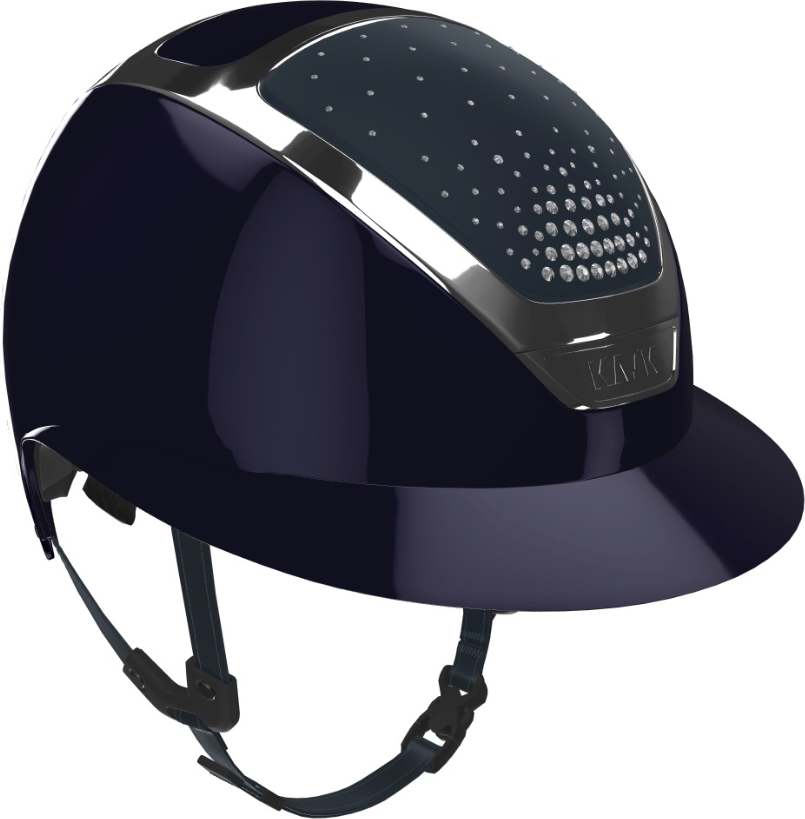 KASK Star lady pure shine custom Passage Navy/Chrome silver