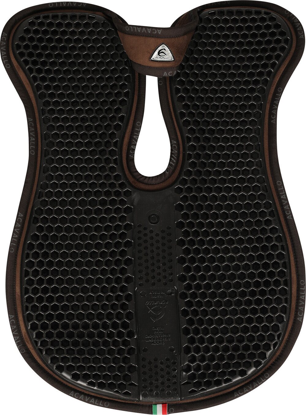 Acavallo withers free Hexagonal gel pad Memory Foam romaani Ruskea