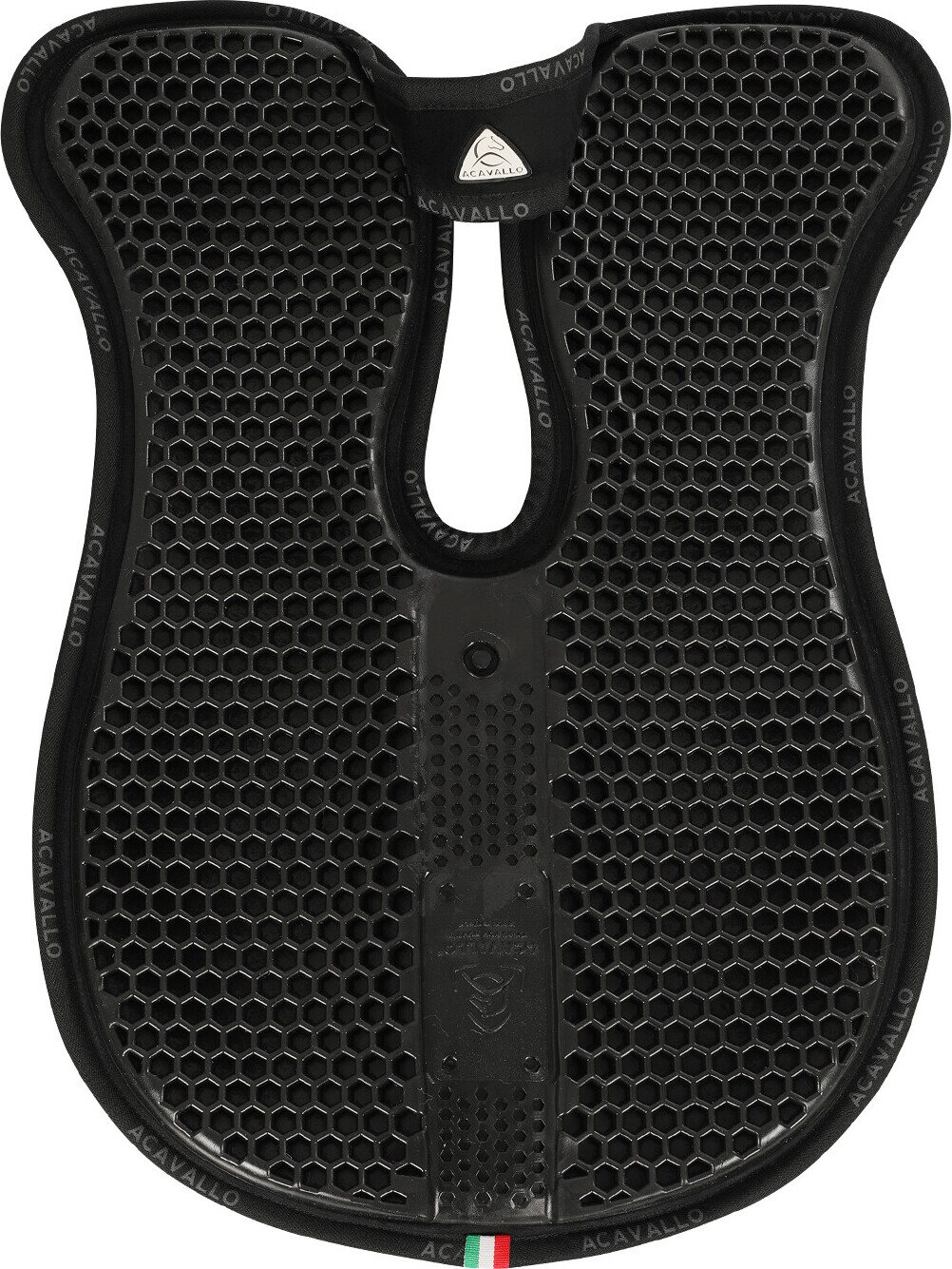 Acavallo withers free Hexagonal gel pad Memory Foam romaani Musta