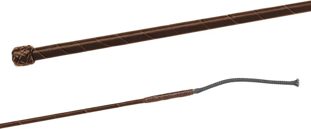 Fleck Lakeroitu kouluraippa Tummanruskea