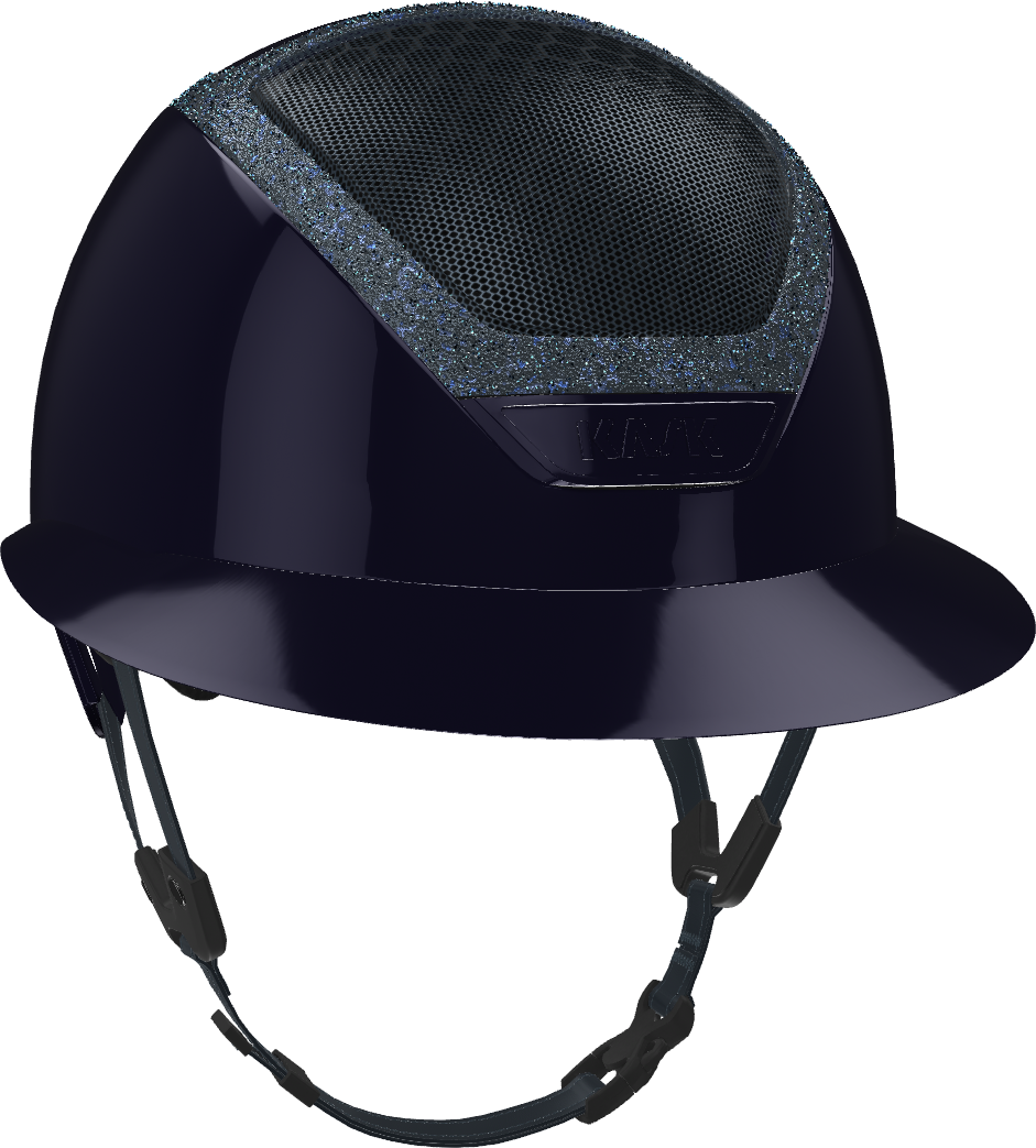 KASK Star Lady Custom crystal frame Navy kiiltävä + sininen crystal frame