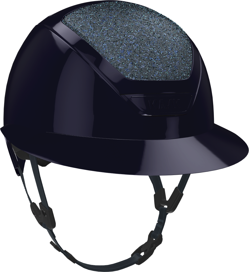 KASK Star lady custom crystal carpet Navy kiiltävä/Navy