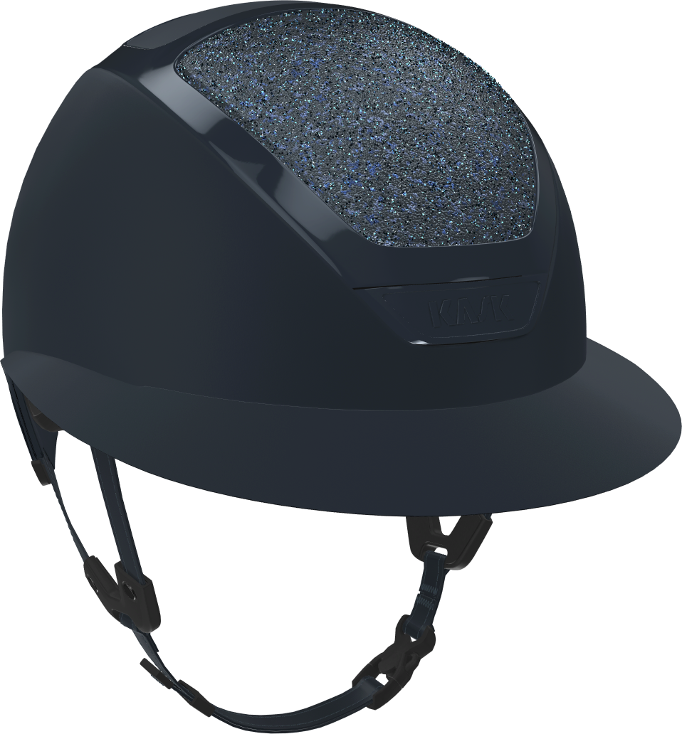 KASK Star lady custom crystal carpet Navy matta/Navy