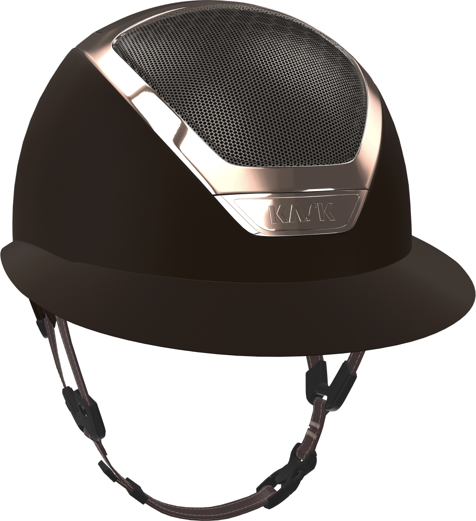 KASK Star Lady Chrome ratsastuskypärä Ruskea/Everyrose