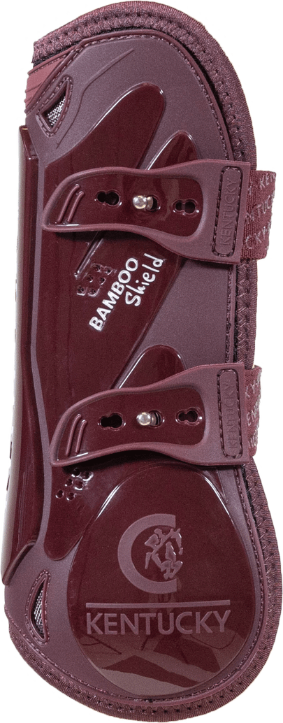Kentucky Tendon boots Bamboo elastic Burgundy