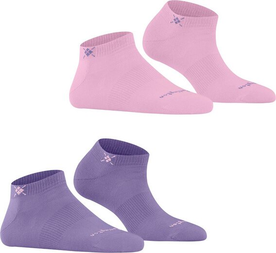 Burlington Everyday nilkkasukat Vaaleanpunainen/Lila