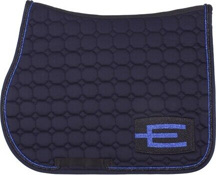 Equiline Octagon E-logo Glitter satulahuopa 2-nyörillä Musta/Sininen