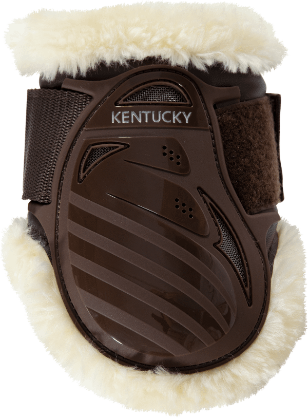 Kentucky Young Horse takasuojat karvalla Ruskea