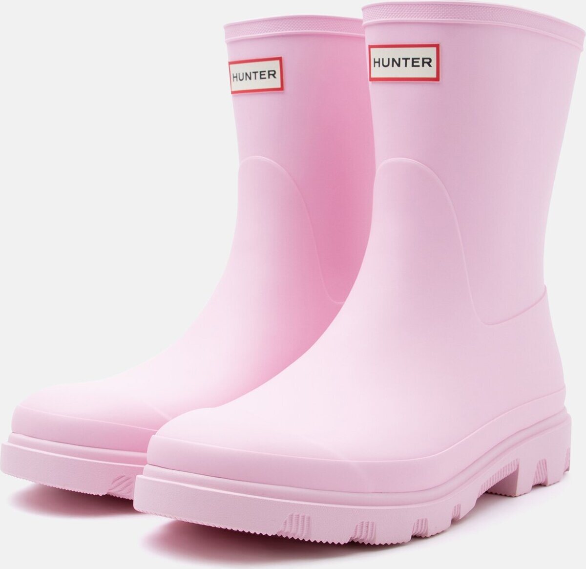 Hunter Unisex downpour lyhyt kumisaapas Parfait Pink