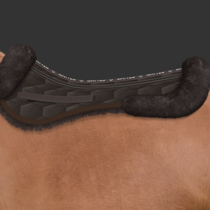 Mattes EWWA correction Velvet lampaankarvaromaani Ruskea/Ruskea