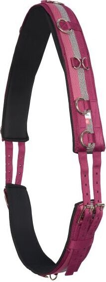 Imperial Riding Deluxe juoksutusvyö Viininpunainen - Hopea