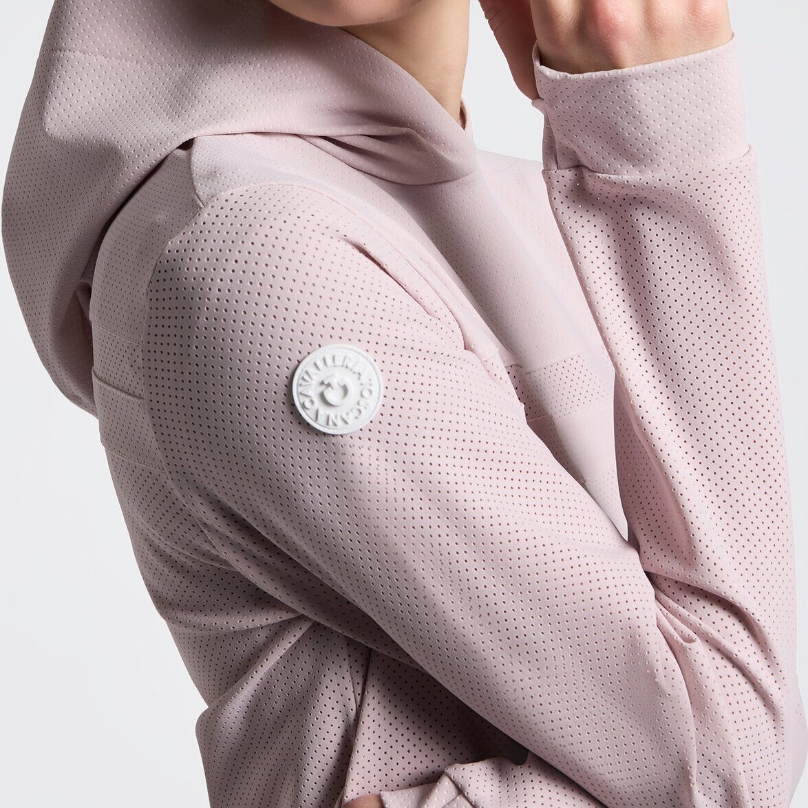 Cavalleria Toscana Hooded Tech Sweatshirt Violet Ice