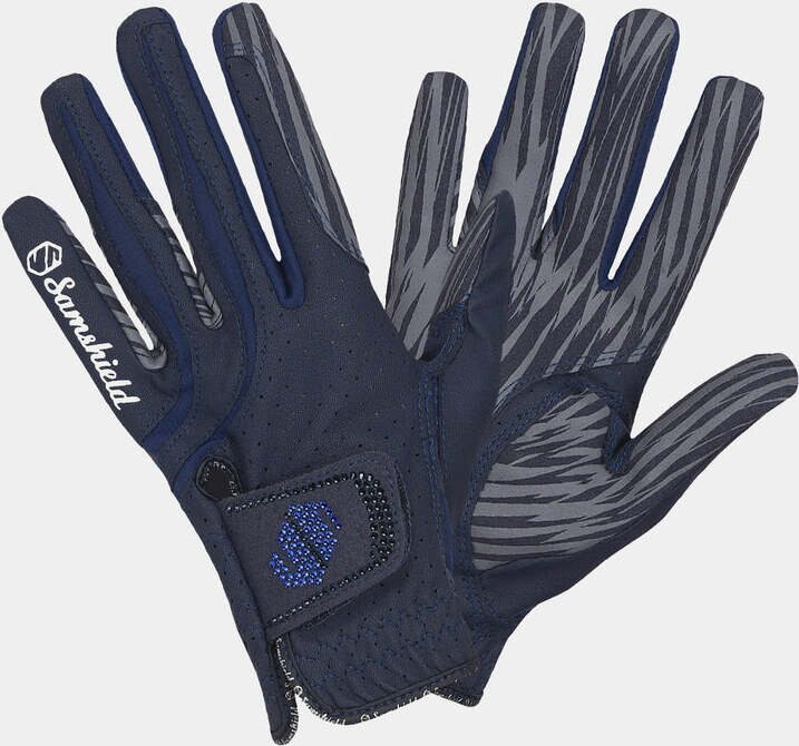 Samshield V Skin swarovski ratsastushanskat Navy